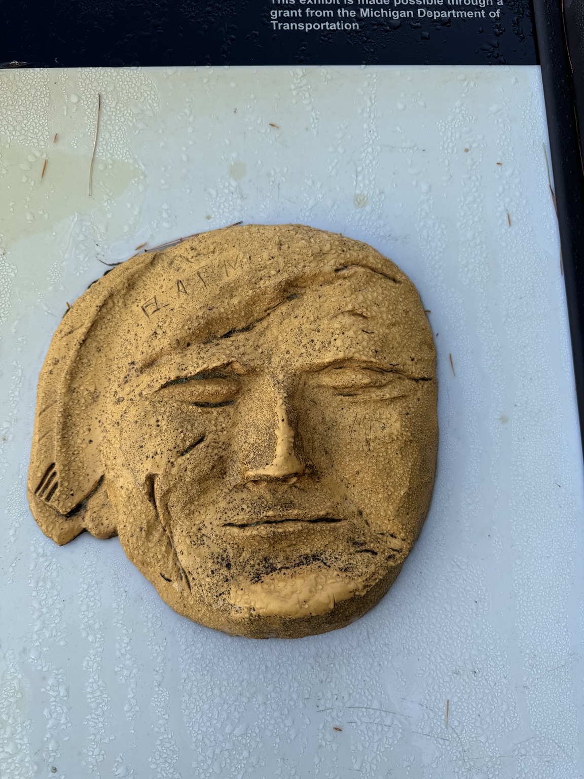 Face in the Rock Near Au Train: A Fading Carving and an Unfinished Story